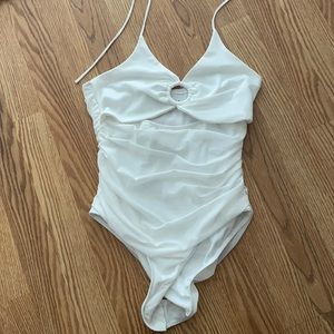 Princess Polly ruched circle halter bodysuit